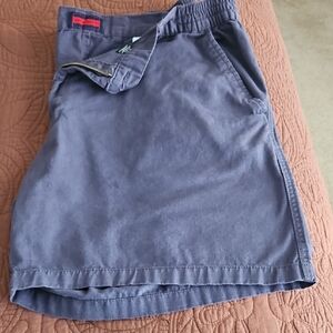 Architect Men's Blue Flat Front Shorts